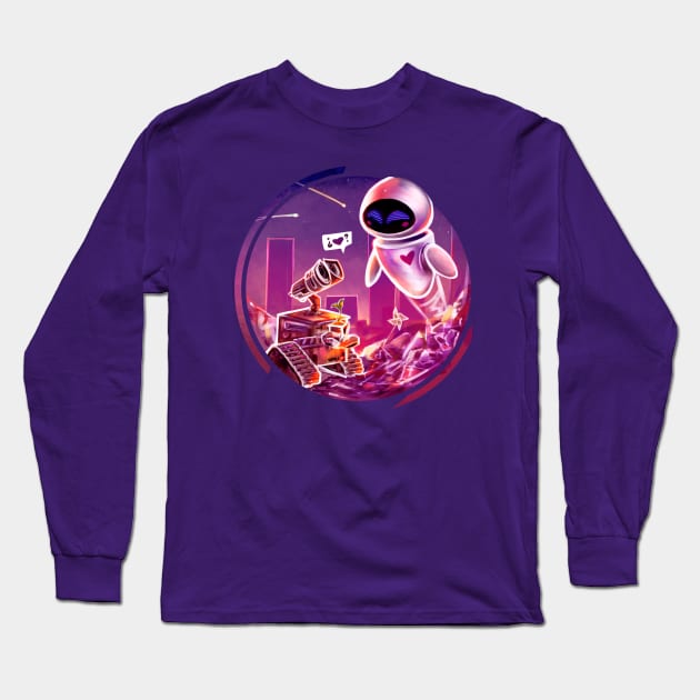 Wall-e Long Sleeve T-Shirt by Kumo´s Place